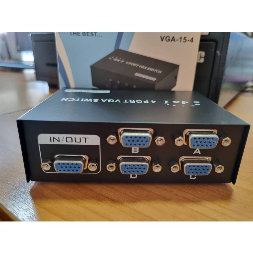 VGA SWITCH IN 4 OUT 1อย่างดี