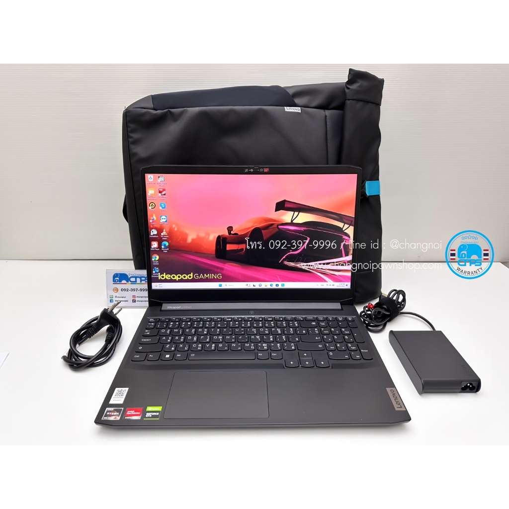 Lenovo IdeaPad Gaming 3 15ACH6 82K2023ETA Ryzen5 5600H 8GB DDR4 512GB GTX 1650 15.6 (C2309014)
