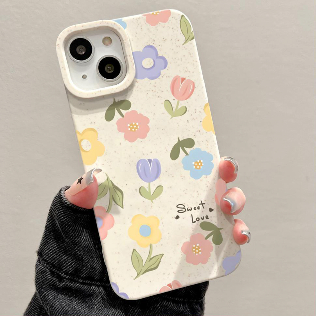 ข้ากันได้สำหรับ เคสไอโฟน11 สีขาวกรณีนุ่มปกป้องกล้องกันกระแทกป้องกันดอกไม้สีฟ้าเรียบง่ายเข้ากันได้กับ iPhone 13 12 11 XS