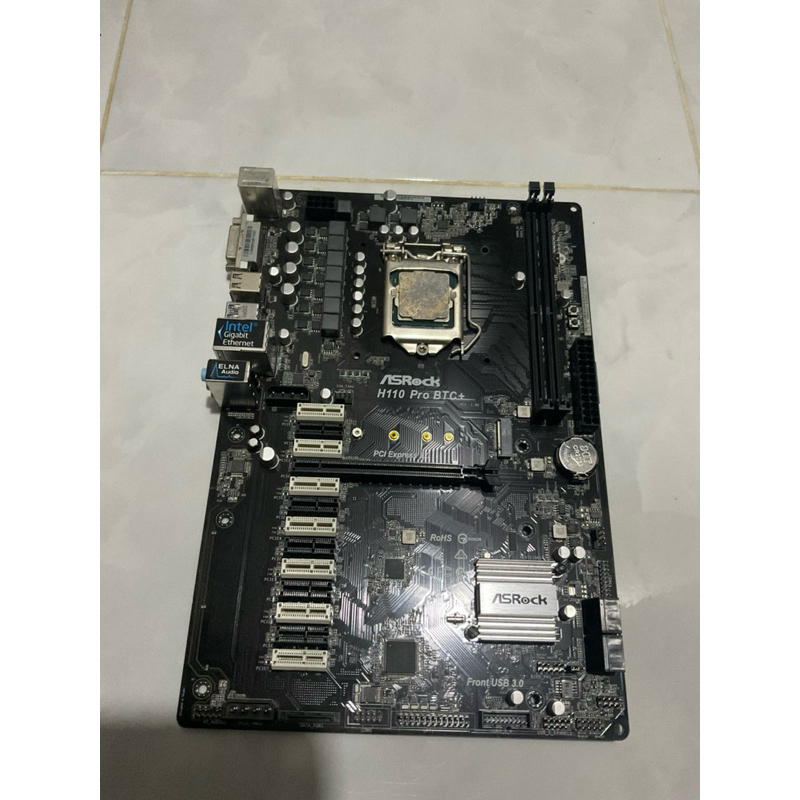 cpu+เมนบอร์ด i3 7100 +h110 pro มีแต่ตัว