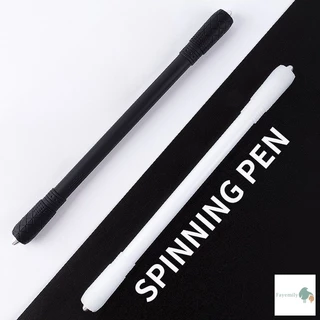 *สินค้าพร้อมส่ง* ปากกาควง สีดำ สีขาว Pen Spinning จุดศูนย์ถ่วงดี หมุนนิ้วง่าย น้ำหนักสมดุล วัสดุกันลื่น มาพร้อมกระบอกใส่
