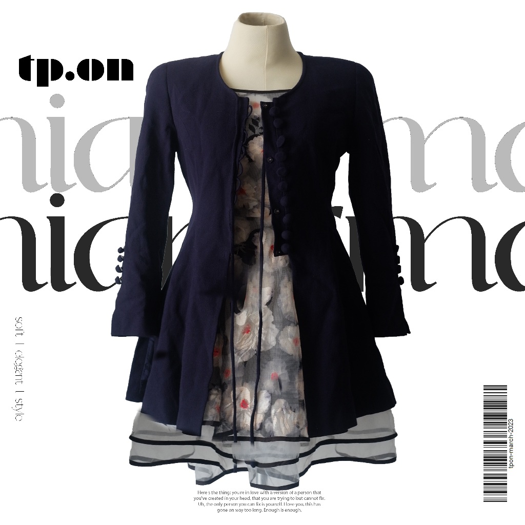 set01 l ชุดเดรสเข้าชุดและเสื้อคลุม