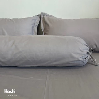 bolster case ปลอกหมอนข้าง ผ้าคอตตอน100% สีพื้น ขนาดมาตรฐาน