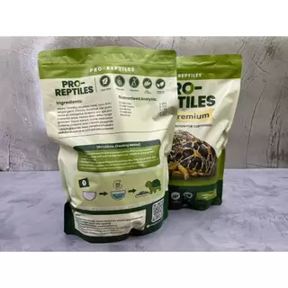 (พร้อมส่ง) Pro Reptiles อาหารเต่าบก สูตรOriginal, สูตรPremium ขนาด 1 กิโลกรัม / สูตรJunior 400g.