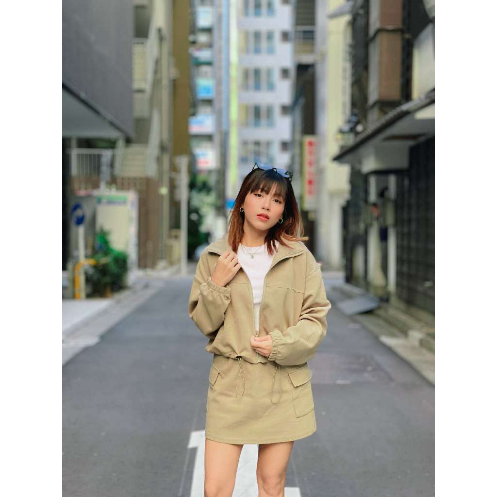 Hustle Day เสื้อแจ็คเก็ต กระโปรง ชุดเซ็ตคอลเลกชัน Hustle Cuddle