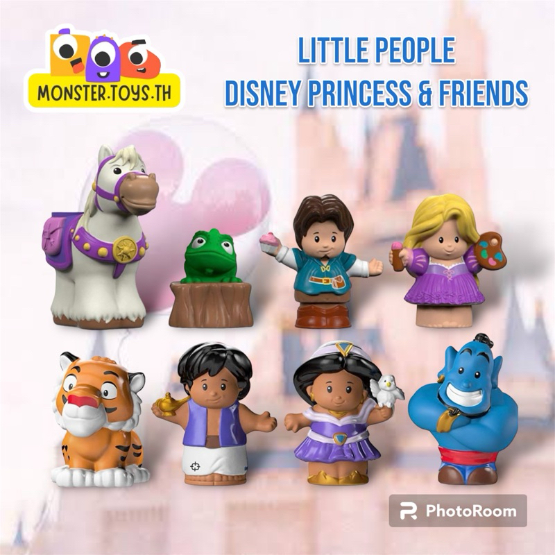 Fisher Price Little People Disney Princess & Friends Figure Set ตัวเล่นเจ้าหญิงดีสนีย์ ตัวเล่น LP