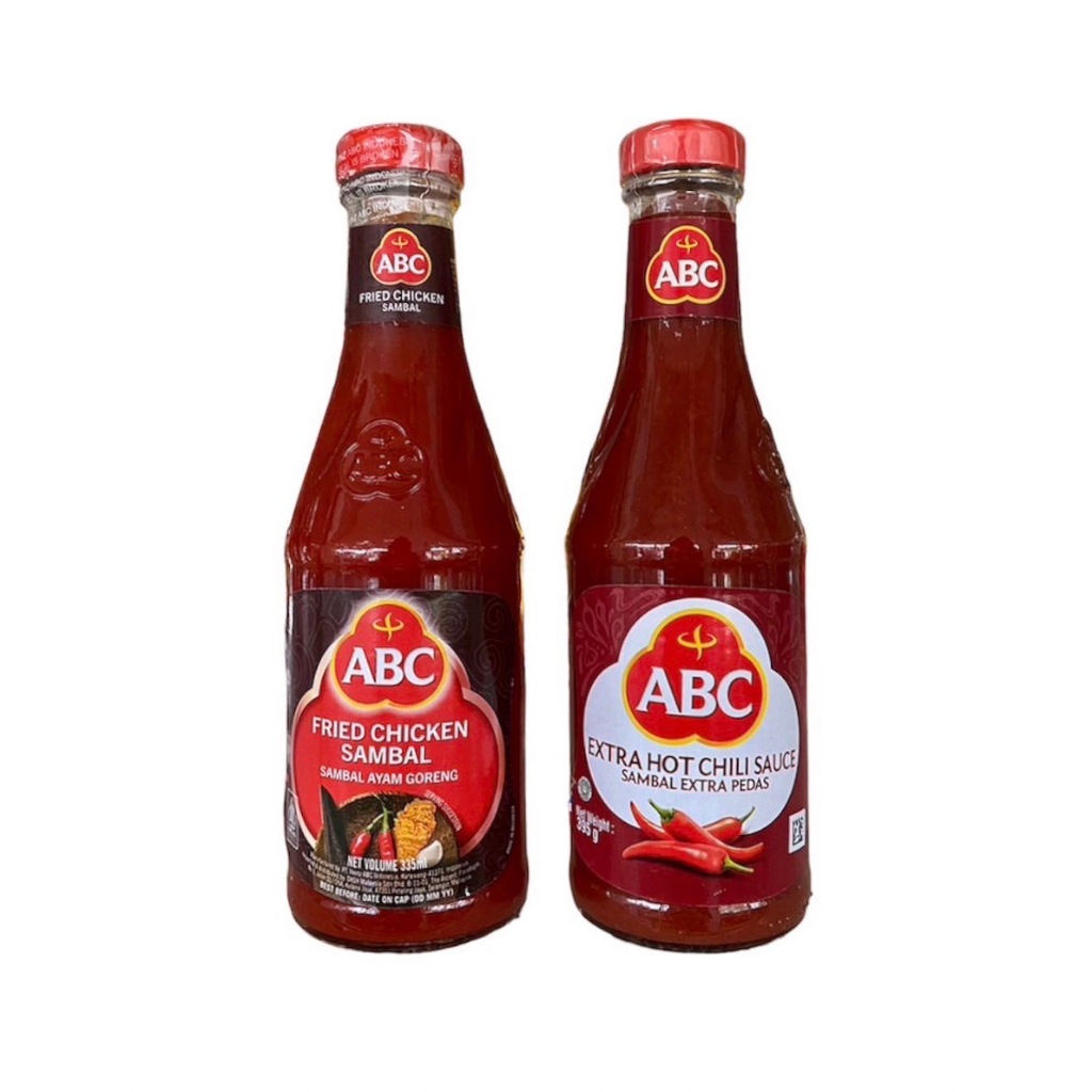 ABC FRIED CHICKEN ซอสพริก 335 ML นำเข้าจากอินโดนีเซีย ซอส อินโด
