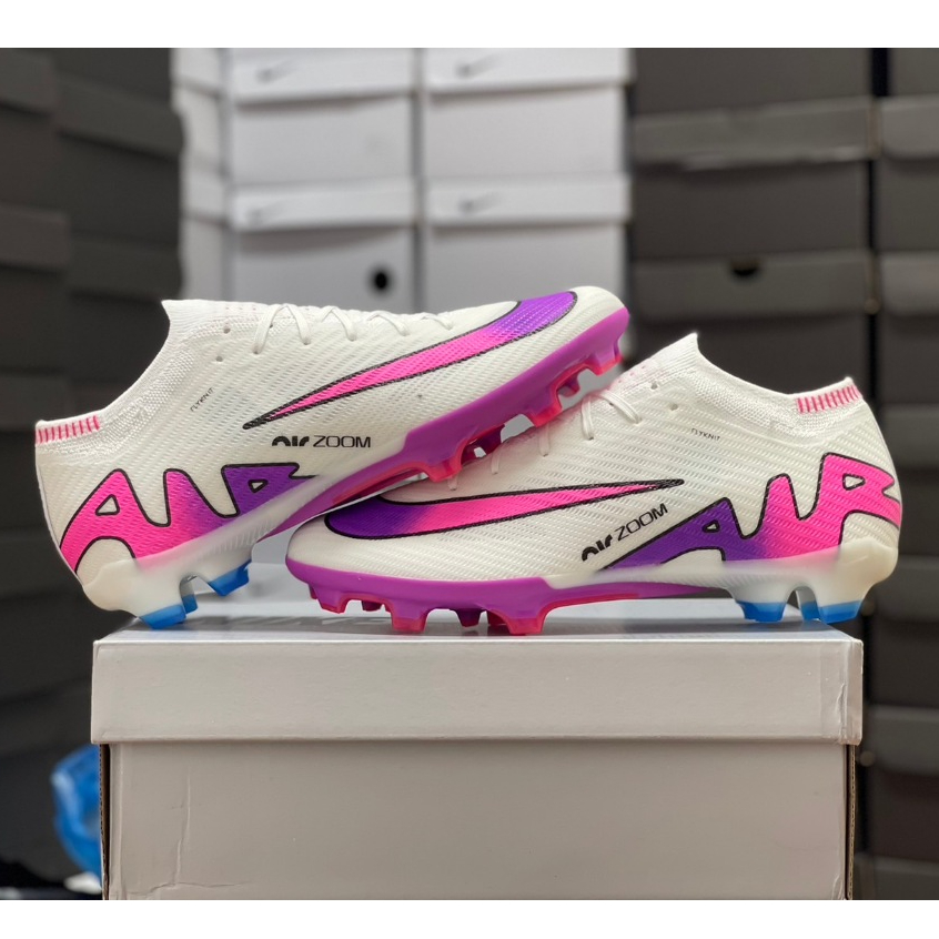 รองเท้า สตั๊ด ฟุตบอล NIKE ZOOM MERCURIAL VAPOR 15 ELITE FG แถม ถุงผ้า+ดันทรง+กล่อง ถ่ายจากสินค้าจริง ใส่ไม่ได้เปลี่ยนได้