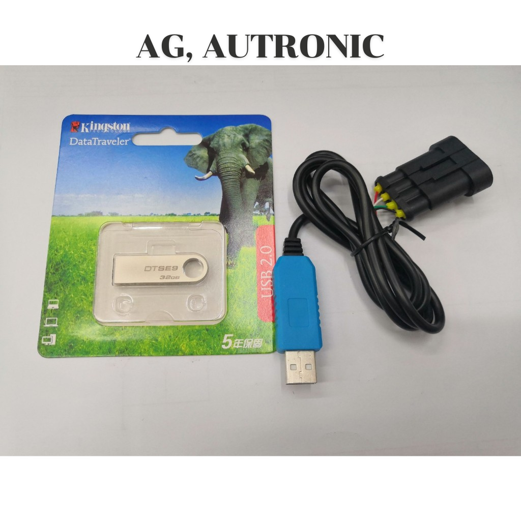 สายจูนแก๊ส AG, AUTRONIC Emme gas, Gasitaly F1,AUTOGAS ITALIA ,BSM(ปลั๊กใหญ่)พร้อมแฟรชไดร์โปรแกรม ชิปไอซีใหม่วินโดว์10-11