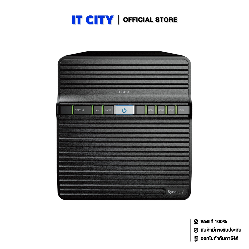 SYNOLOGY-DS423 อุปกรณ์จัดเก็บข้อมูลแบบเครือข่าย MS4-000947