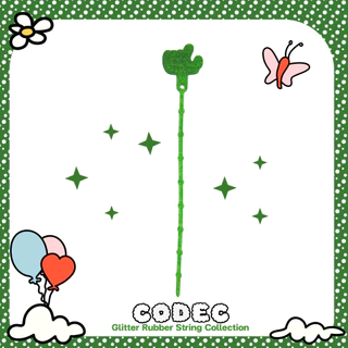 CODEC CREATION GLITTER RUBBER-STRING