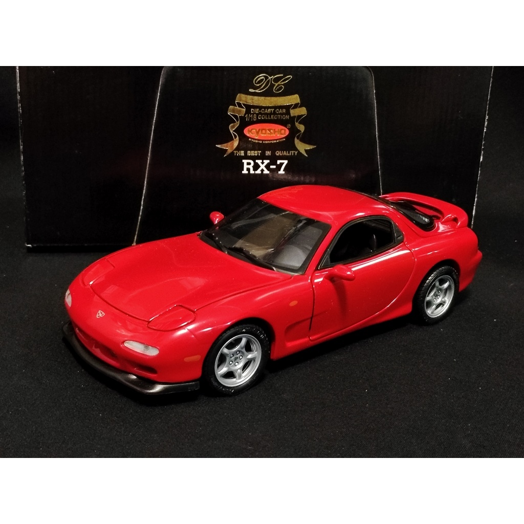 โมเดลรถRX7 โมเดลรถMazdaRX7 มือสอง 1/18 โมเดลรถ Mazda RX-7 FD3S 1:18 Kyosho* โมเดลรถของขวัญ ของขวัญโม