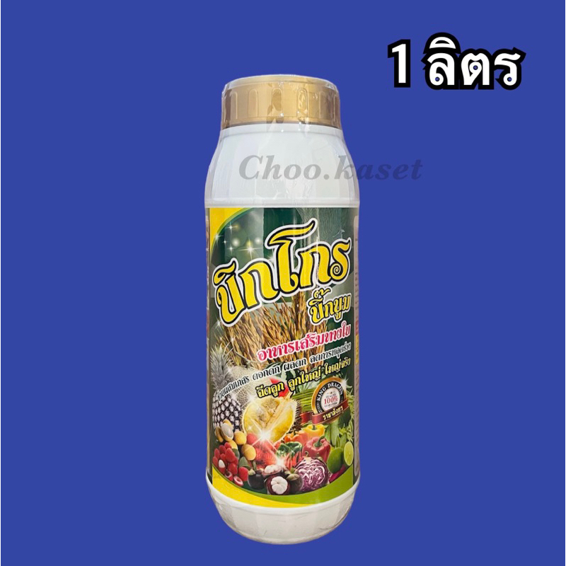 บิกโกลด์ บิ๊กบูม อาหารเสริมทางใบ ลูกใหญ่ ดอกดก(1 ลิตร)