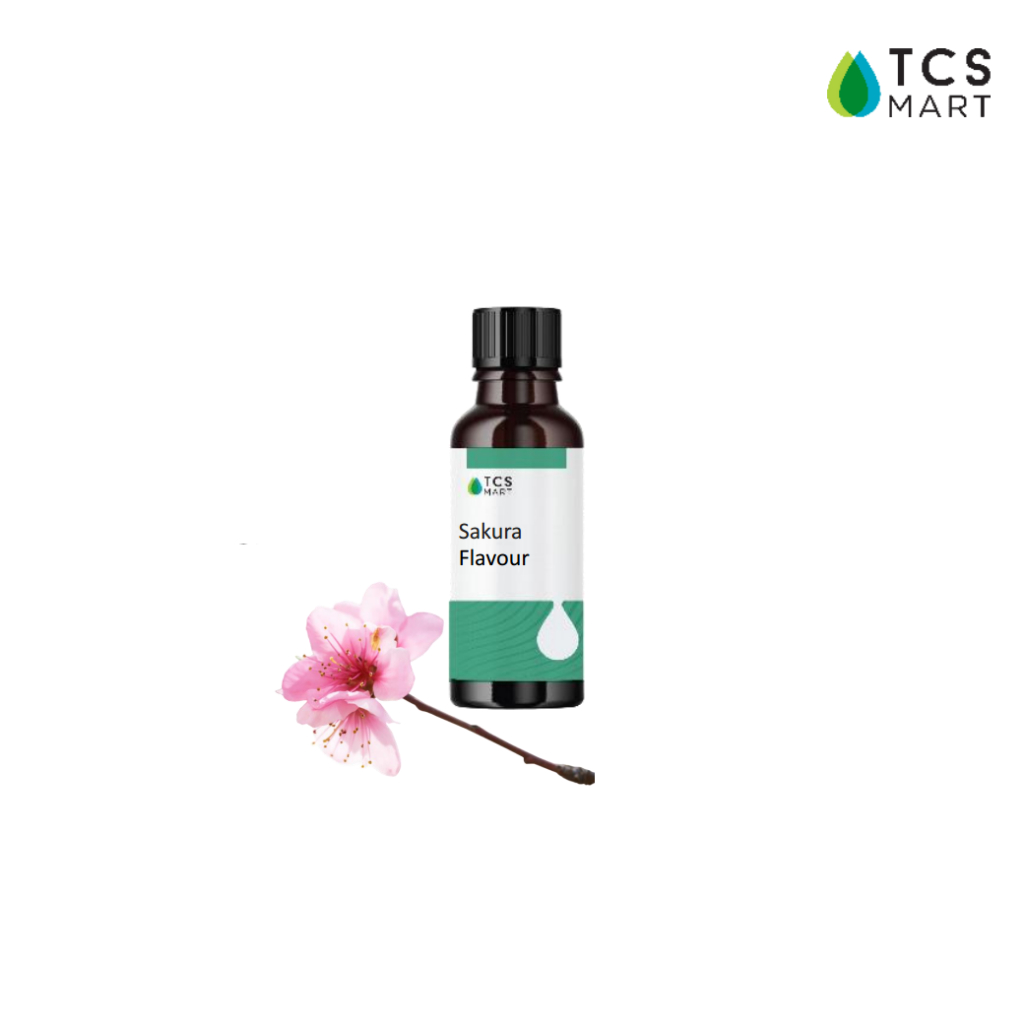 สารแต่งกลิ่นกลิ่นซากุระ Sakura Flavour (Water Soluble) 25,100 mL.