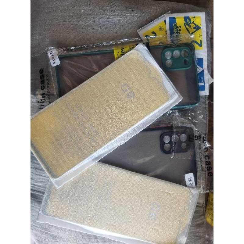 เคสพร้อมฟิล์ม Samsung A31