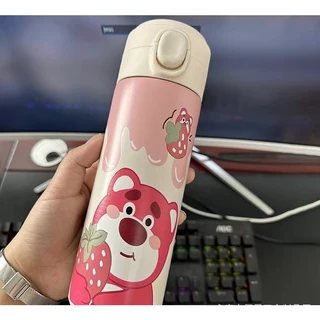 ขวดน้ำสแตนเลส กระบอกน้ำเก็บความร้อน เก็บความเย็น 420ML ลายการ์ตูนน่ารักๆ 420