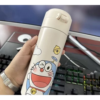 ขวดน้ำสแตนเลส กระบอกน้ำเก็บความร้อน เก็บความเย็น 420ML ลายการ์ตูนน่ารักๆ 420