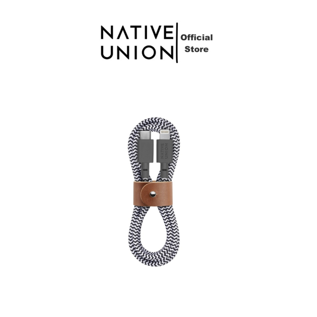 NATIVEUNION สายชาร์จ Belt Cable USB-C to L ความยาว 1.2 เมตร