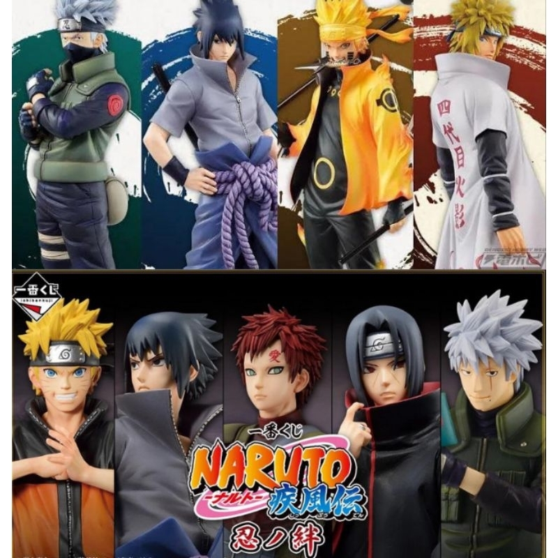 [งานแท้ Ichiban kuji B/C/D] Naruto shippuden  Kakashi&Sasuke&Itachi คาคาชิ//ซาสึเกะ//อิทาจิ งานจับฉล