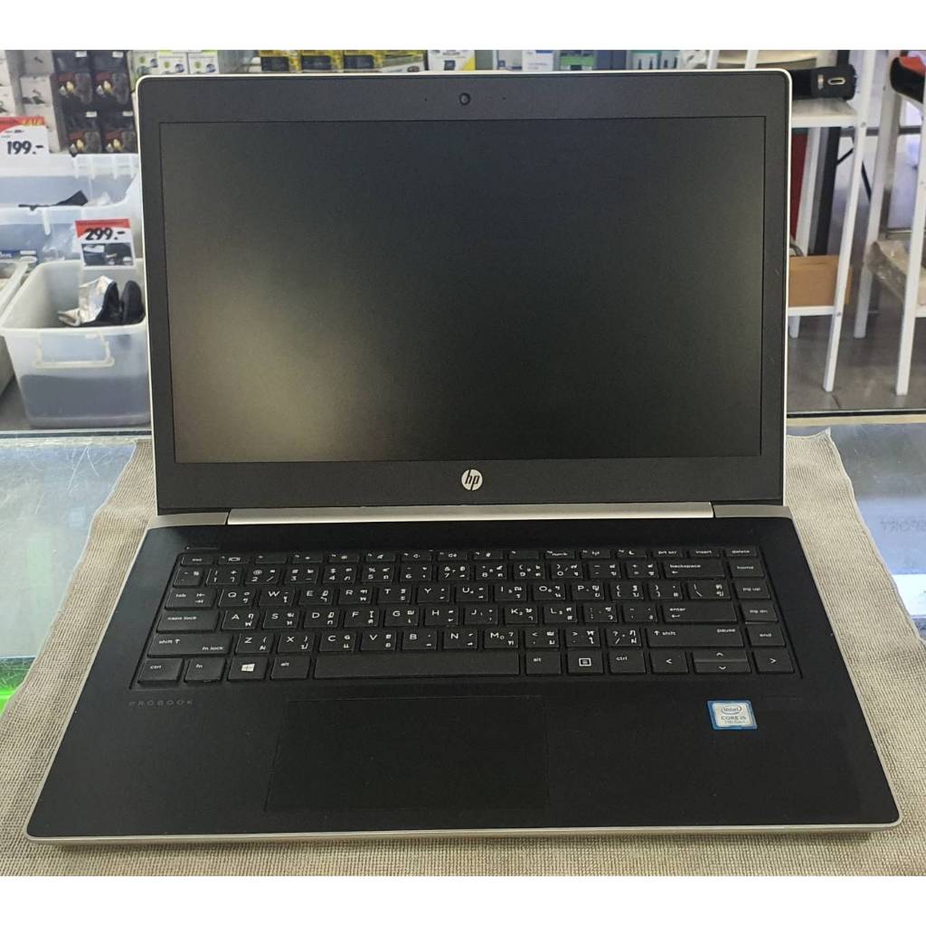 โน๊ตบุ๊ค HP ProBook 440 G5 Core i5 Gen8 Ram8 แบบแรงๆๆ ทำงานกราฟฟิคได้ ตัดต่อ VDO  เล่นเกมส์ออนไล