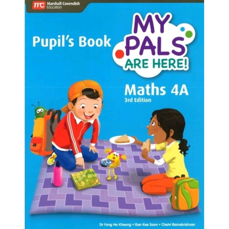 My Pals Are Here! Maths Pupil's Book 4A,4B(3rd Ed.)#หนังสือเรียนคณิตศาสตร์ระดับชั้นป.4 #หลักสูตรสิงคโปร์#