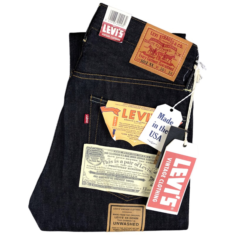 LEVIS 501 ZXX  LVC 1954’s BIG E MADE IN USA 🇺🇸