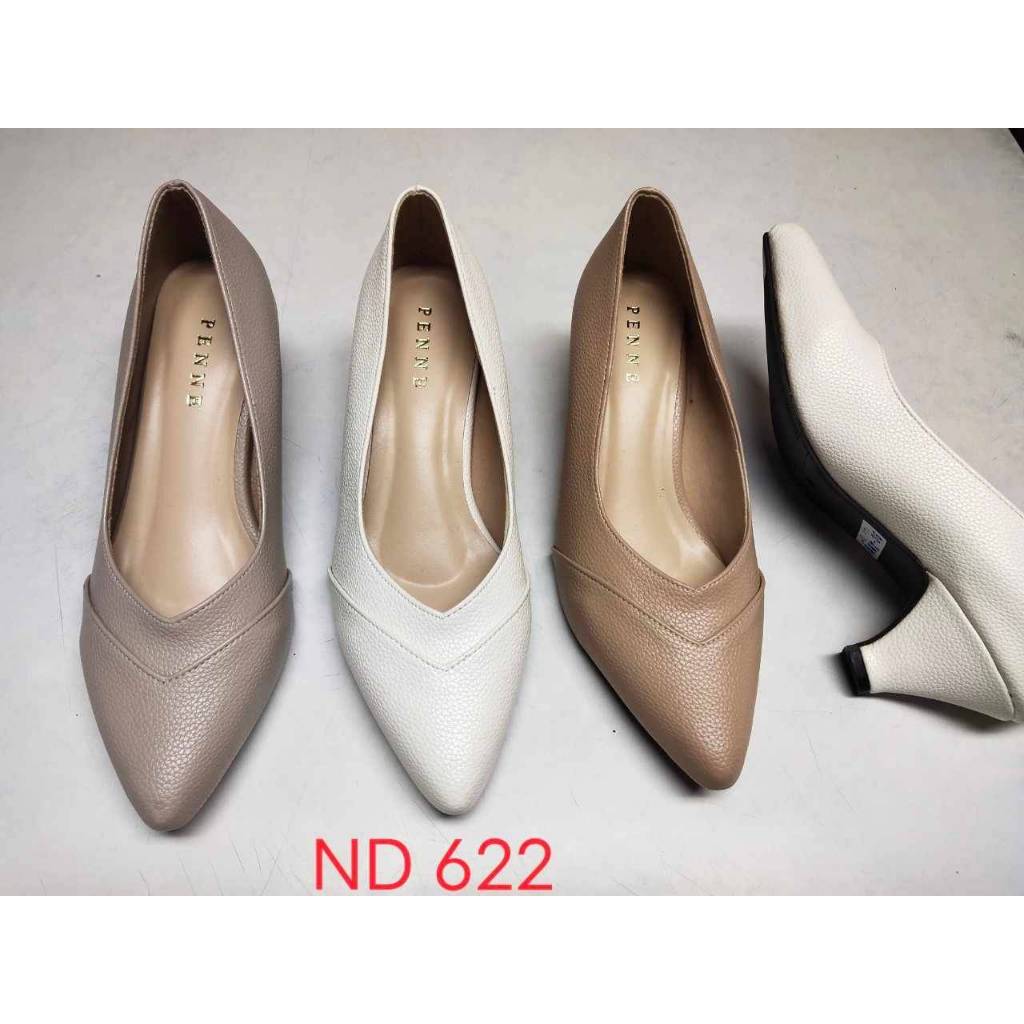 ND622 รองเท้าส้นสูงปลายแหลม PENNE มีหลายสีให้เลือก