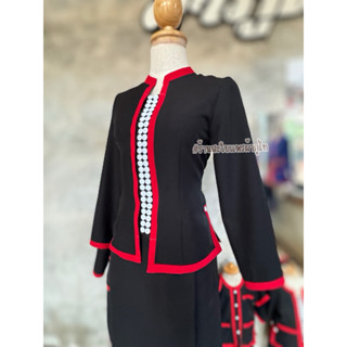 เสื้อภูไทดำแดงผู้หญิงจังหวัดสกลนคร