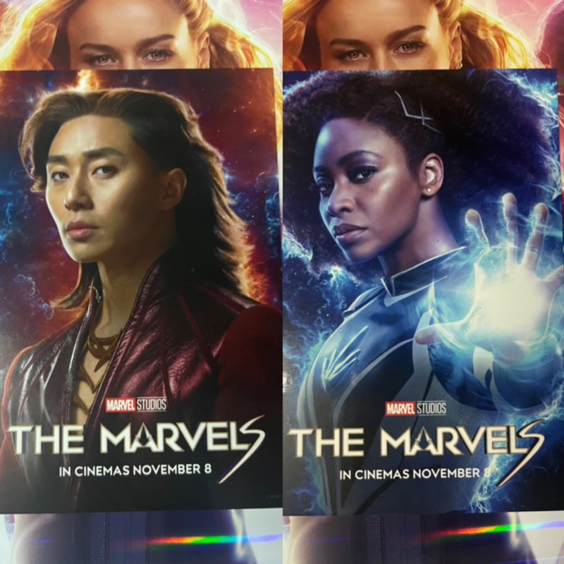 (ทักลด50%) โปสการ์ด The Marvels week2