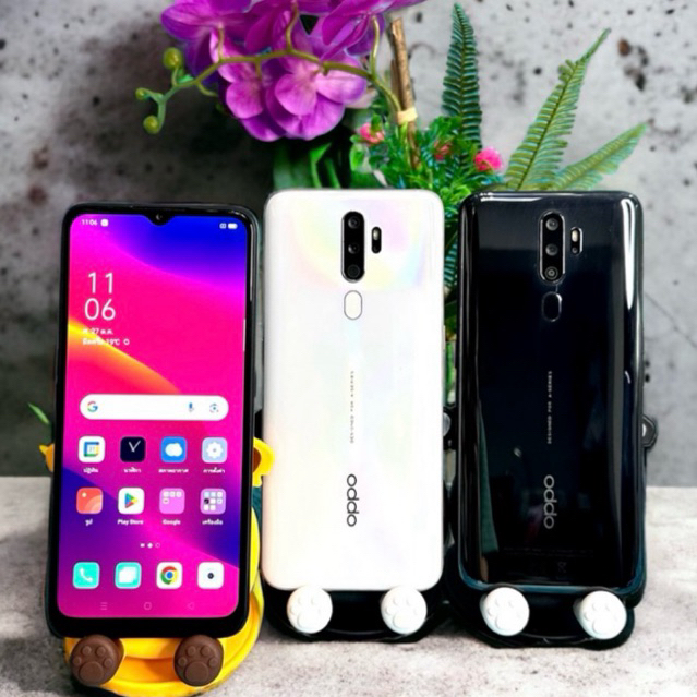 มือถือ oppo A5 2020 มือสอง ใช้ได้แค่ทรู จอ 6.5 นิ้ว แรม 3 รอม 64 กิ๊ก     แถมชุดชาร์จ