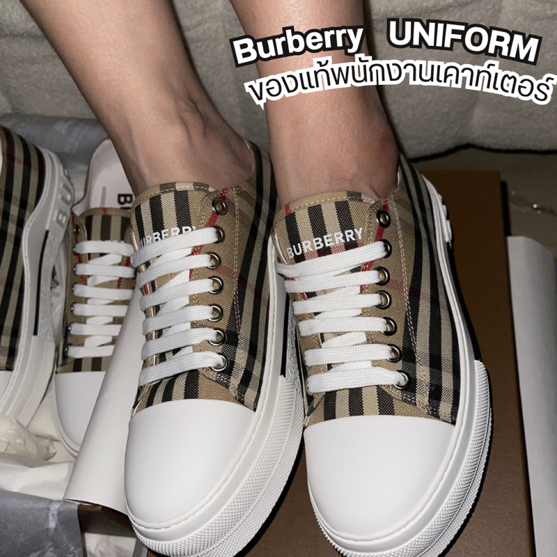 S031 🔥รองเท้า Bur.Berry Uniform ของพนักงานเคาท์เตอร์ ✅ของแท้ค่ะ