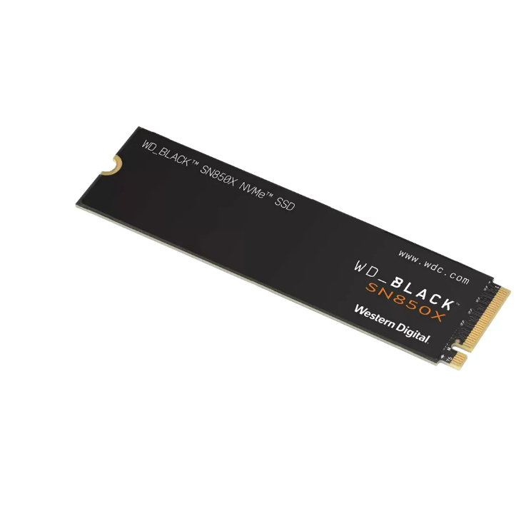 1 TB SSD (เอสเอสดี) WD BLACK SN850X WITHOUT HEATSINK - PCIe 4x4/NVMe M.2 2280 (WDS100T2X0E)