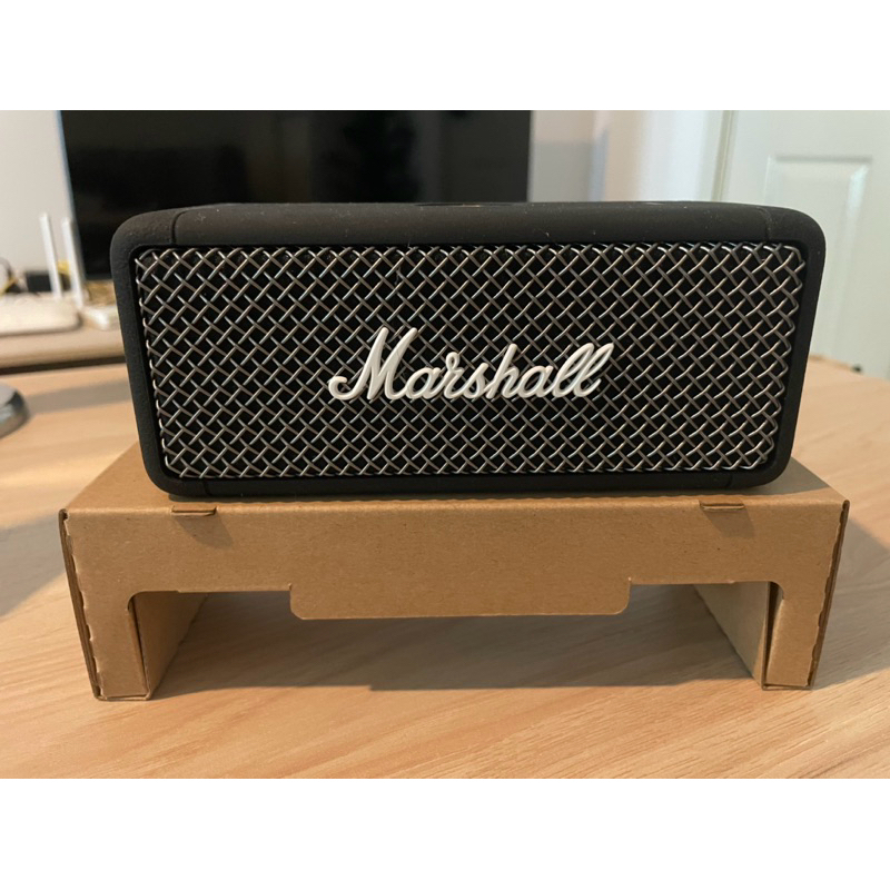 Marshall Emberton สี Black ลำโพงพกพา BT มือสอง