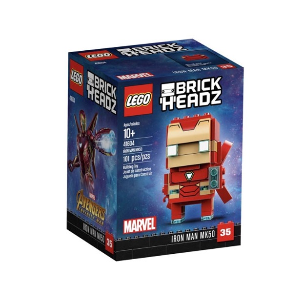 LEGO BrickHeadz 41604 Iron Man MK50
