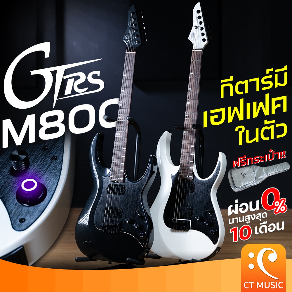 GTRS M800 Electric Guitar Intelligent Guitar กีตาร์ไฟฟ้า มีเอฟเฟคในตัว M 800 M-800 GTRS Mooer