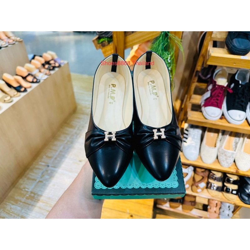 Flash shoes994 รองเท้าคัทชู หน้าH ไซล์36-45 สวยใส่แล้วหรูหราราคาน่ารัก