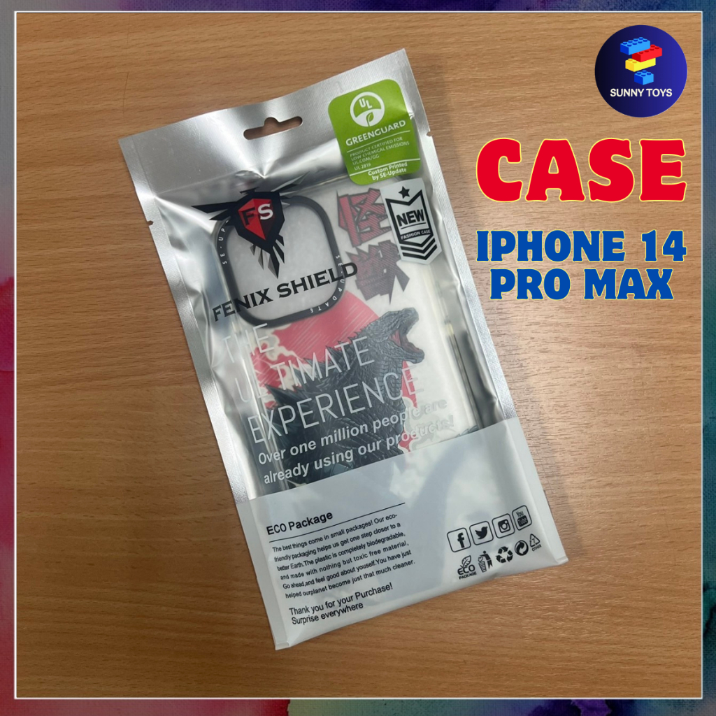 Case Iphone 14 Pro Max : ลาย Godzilla มือสอง