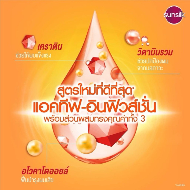 🧑🏻‍🦳Sunsilk 💇‍♀️ซัลซิล ซันซิล แชมพู+แชมพู แชมพูหัวปั้ม  ขนาด 325 มล ปราศจากซิลิโคน รูปที่ 4
