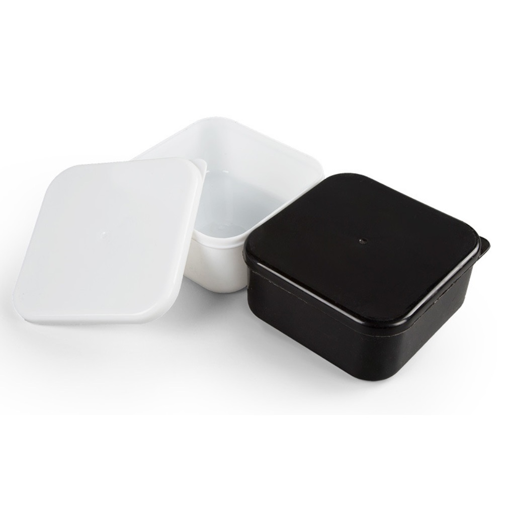 โถหมากล้อมพลาสติกขาวดำ