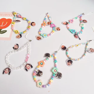 🔺ไดคัทฟรี ส่งฟรี🔺 สายคล้องโทรศัพท์ จี้หน้าคน หน้าน้องแมว หน้าน้องสุนัข 🧸🌈🌥️💛