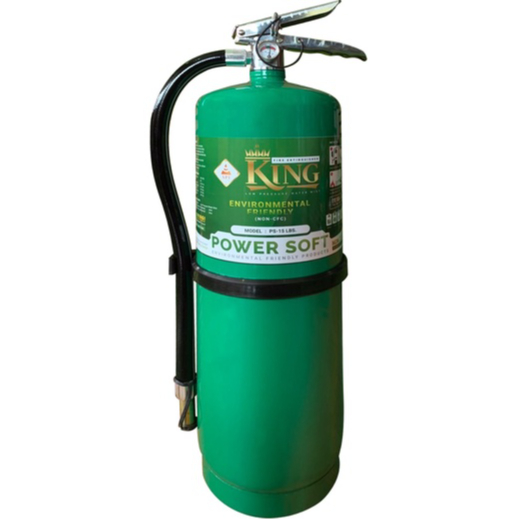 ถังดับเพลิงสีเขียว ชนิดเคมีสูตรน้ำ ขนาด 15 ปอนด์ (POWER SOFT)