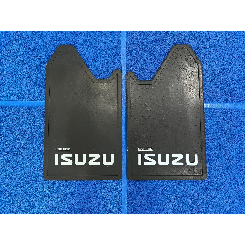 ยางบังโคลน กันโคลน ติดรถตัวเรียบ สกรีน USE FOR ISUZU 02-0407