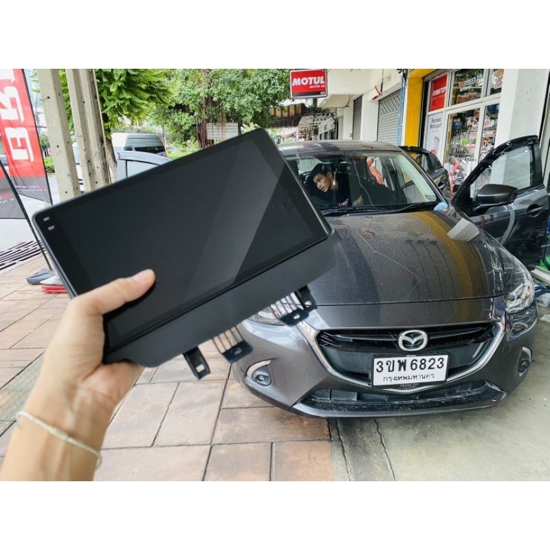 จอ Android ALPHA COUSTIC ตรงรุ่น Mazda 2 Sky อัลฟ่า คูสติกส์ มาสด้า สกาย จอแอนดรอย จอติดรถยนต์ จอรถย