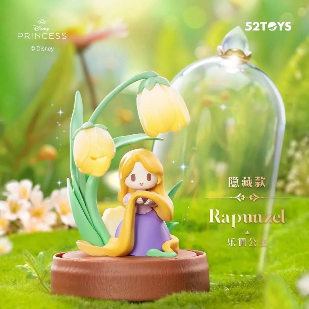[พร้อมส่ง/ยก Box/Secret] Disney Princess D-baby Flowers and Shadows Series สินค้าลิขสิทธิ์แท้ เจ้าหญิงดิสนีย์ 52Toys