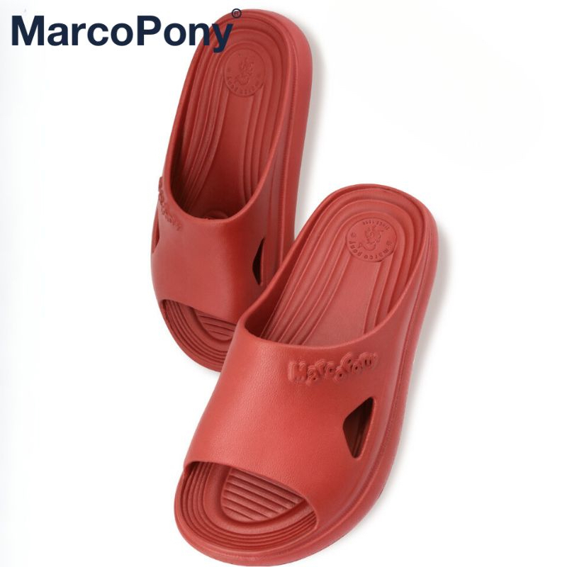 Marco Pony รองเท้าแตะผู้หญิง รองเท้าแตะเพื่อสุขภาพ กันลื่น น้ำหนักเบา แฟชั่นฤดูร้อน เหมาะกับใส่ในบ้าน ห้องน้ํา MH9010W