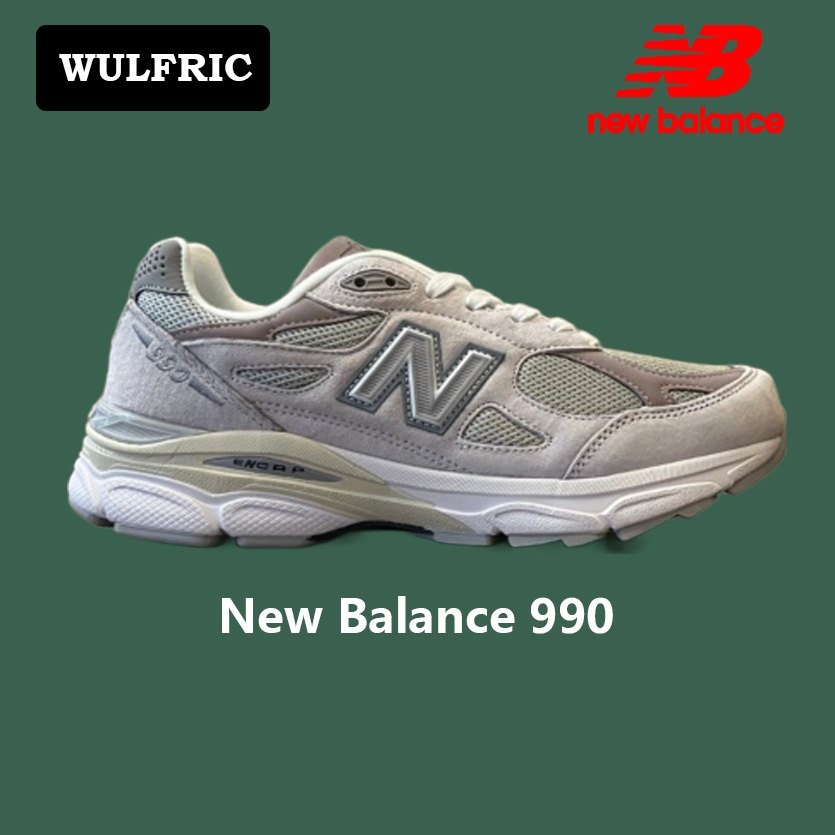 [ส่งฟรี] New Balance 990 M990SC3 Made in USA M990V3 รองเท้ากีฬา สําหรับผู้ชายและผู้หญิง