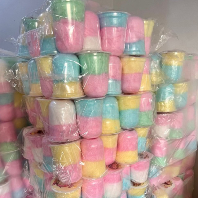 ขนมสายไหมแก้วแคปซูล16oz 20แก้ว