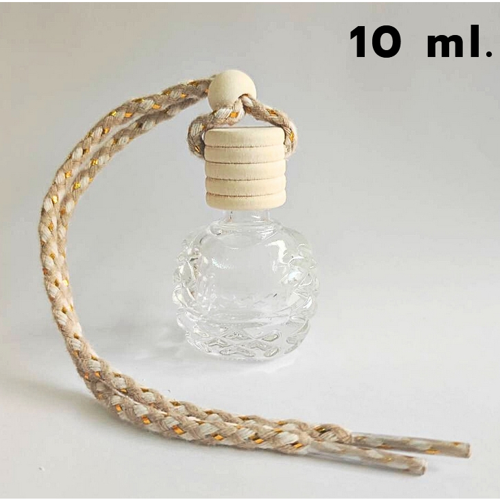 ขวดใส่น้ำหอมแบบแขวน Hanging perfume bottle ขวดเปล่า แขวนรถยนต์ ตู้เสื้อผ้า ห้องน้ำ