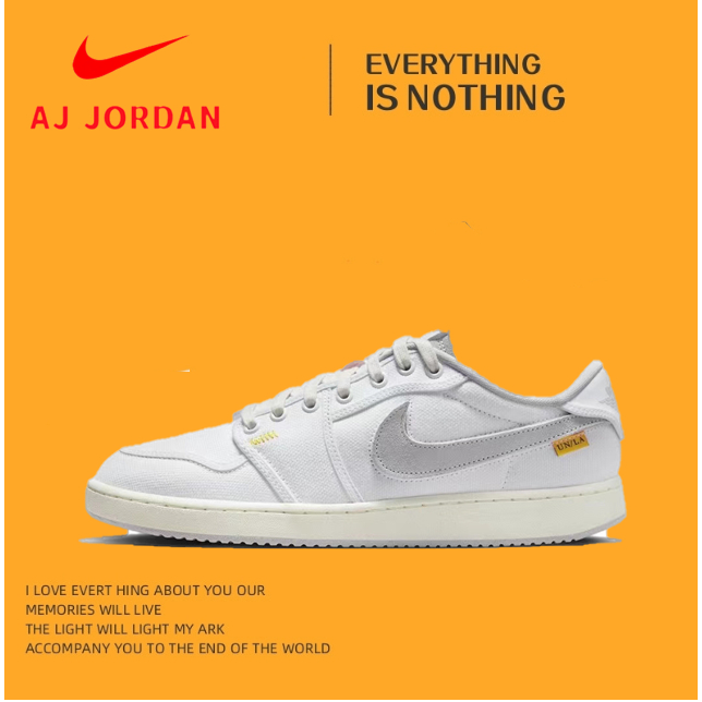 Union LA x Jordan Air Jordan1KO Low White Low Top Retro Basketball Shoe White D08912-101