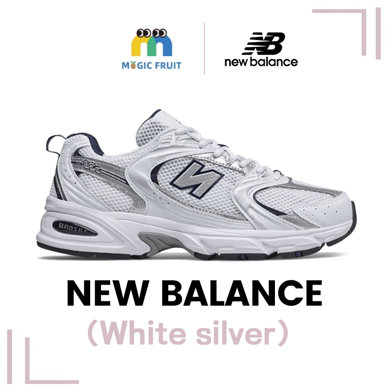 NEW BALANCE 530 NB MR530SG WHITE SILVER SNEAKERS